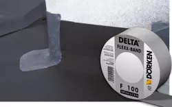 DELTA-FLEXX-BAND F 100 Односторонняя соединительная лента для гидроизоляции, пароизоляции